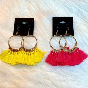 Tassels earrings of two!